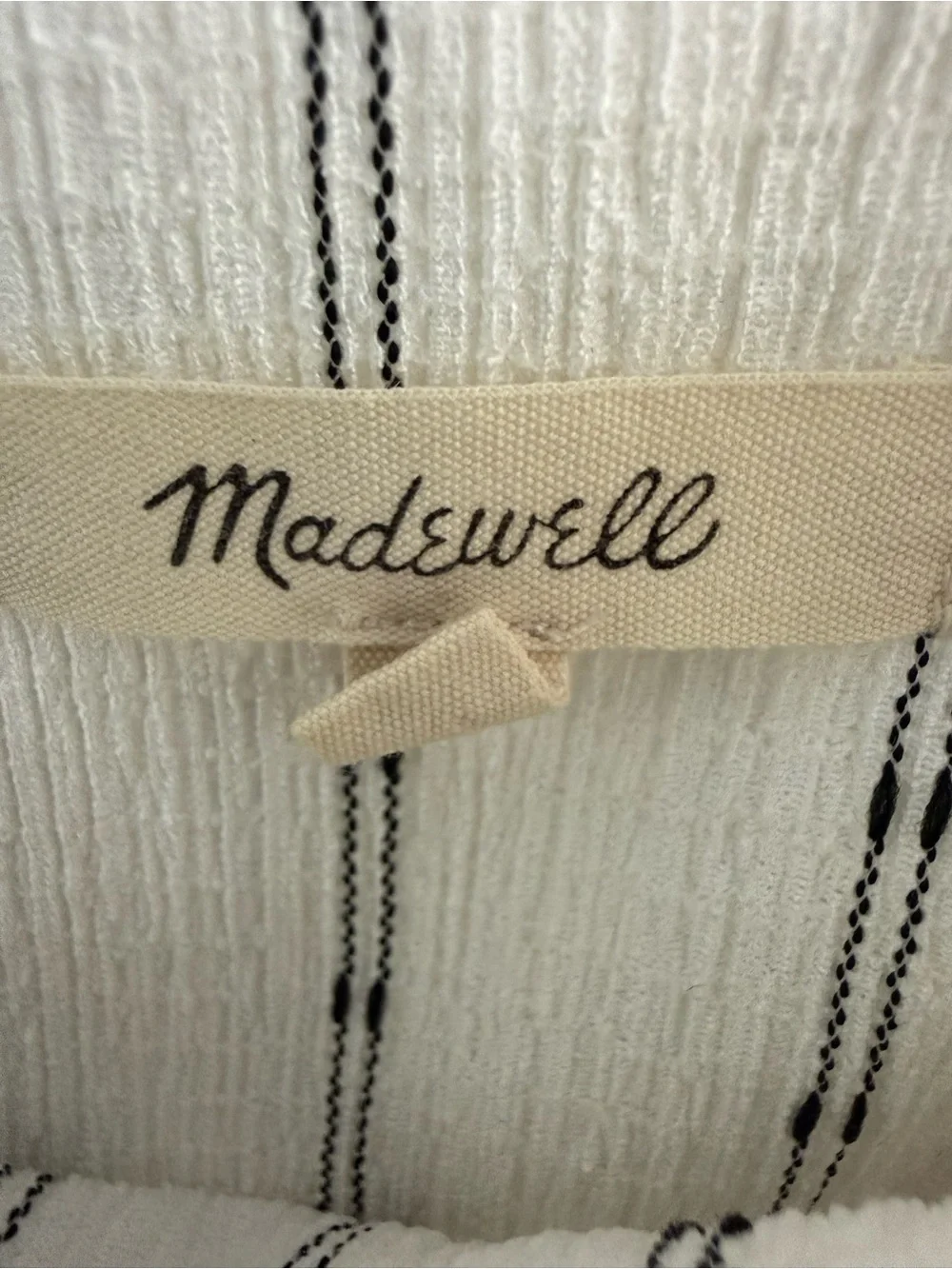 Madewell puff sleeve